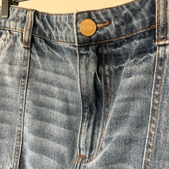 KUT Denim Mini Skirt Size 10 Effortless Everyday Fit - Picture 3 of 4